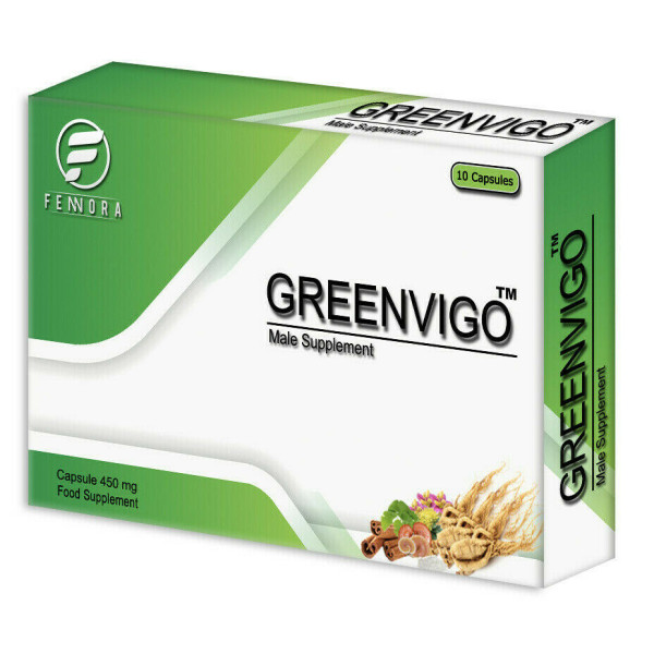 GreenVigo Male Virility Performance Capsules 450mg  x 10