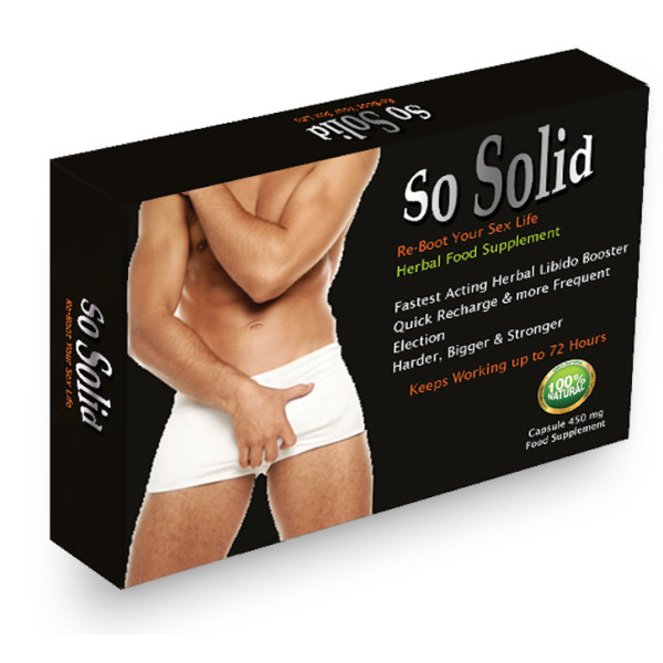 So Solid Herbal Male Virility Capsules 450mg x 6
