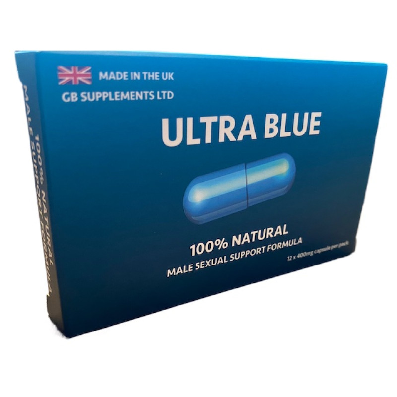 Ultra Blue for Male Sexual Support Capsule 450mg x 12 Ultra Blue for Male Sexual Support Capsule 450mg x 12