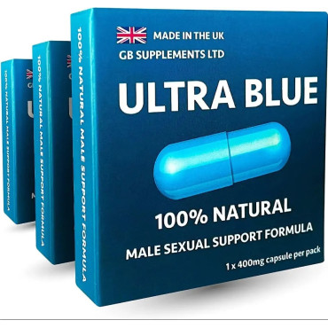 Ultra Blue for Male Sexual Support Capsule 450mg x 3 Ultra Blue for Male Sexual Support Capsule 450mg x 3